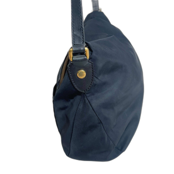 Marc by Marc Jacobs Natasha Black Nylon Crossbody Bag Leather Purse - Picture 3 of 12